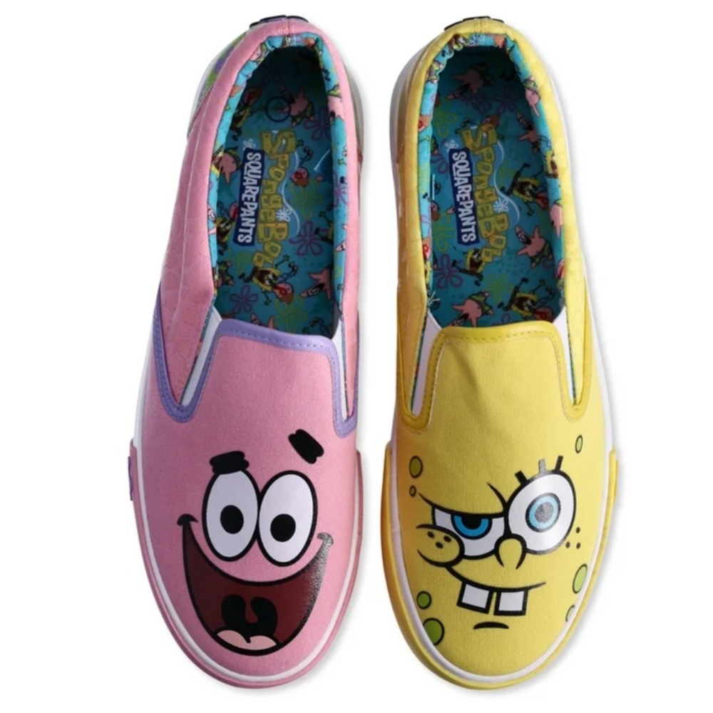 💟Nickelodeon SpongeBob Women’s Slip-on Sneakers